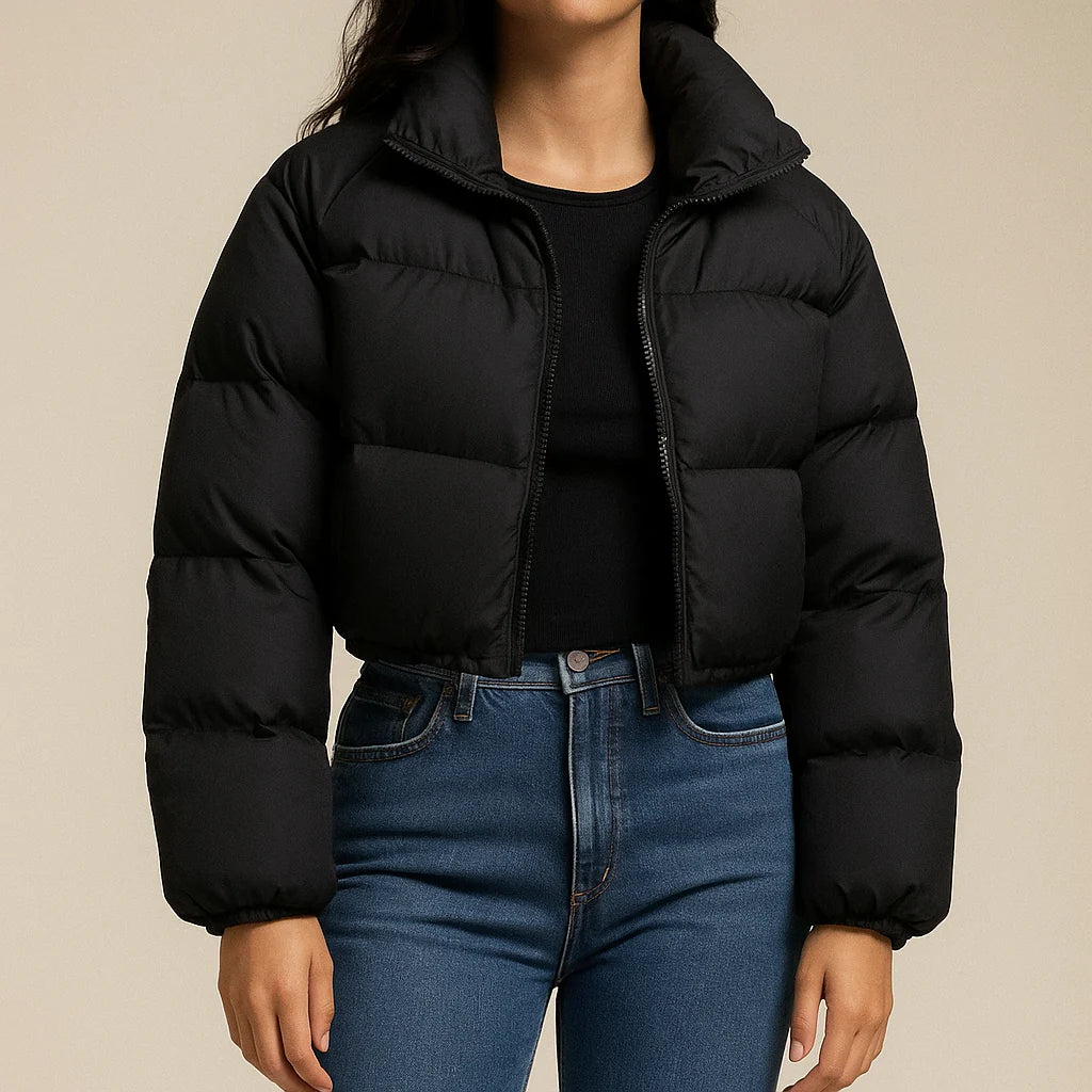 Jeanette Cropped Down Jacket